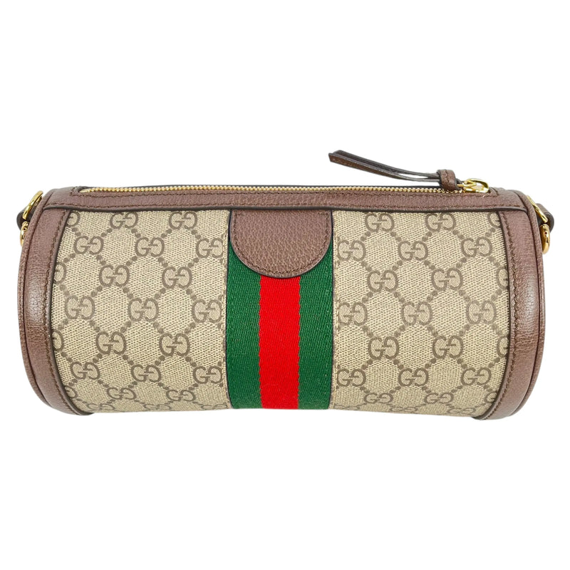GUCCI GG Spreem Ophidia Shoulder Bag - Brown
