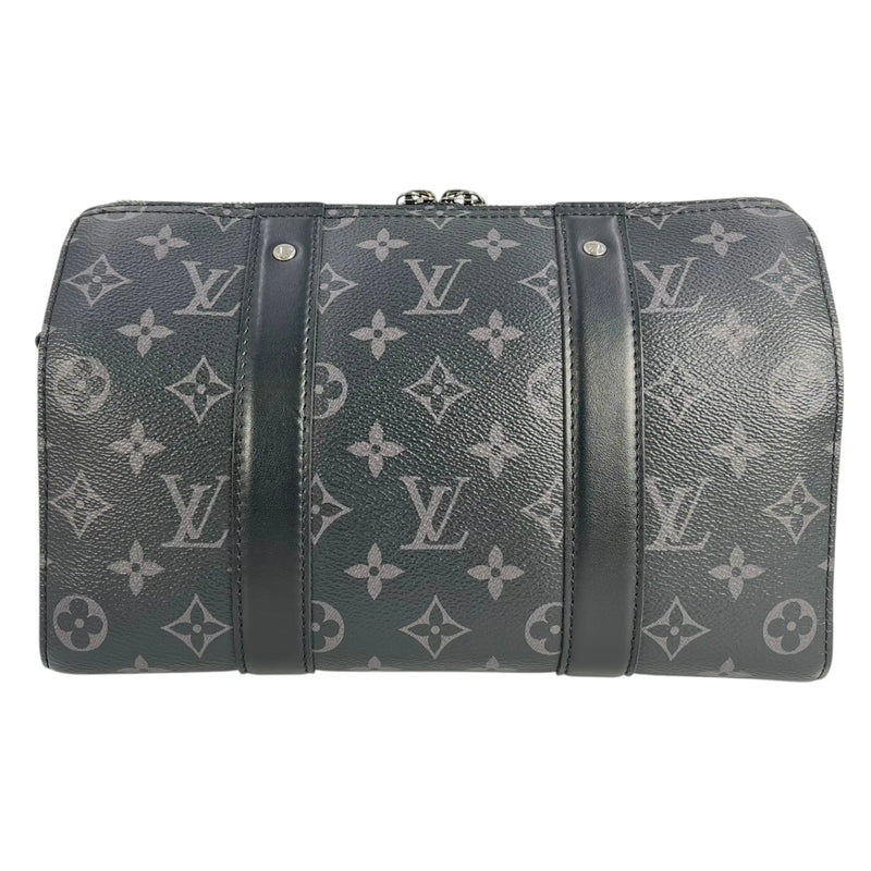 Louis Vuitton City Keepall Bandouliere Shoulder Bag - Black Gray