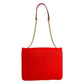 GUCCI Interlocking G Chain Shoulder Bag - Red 