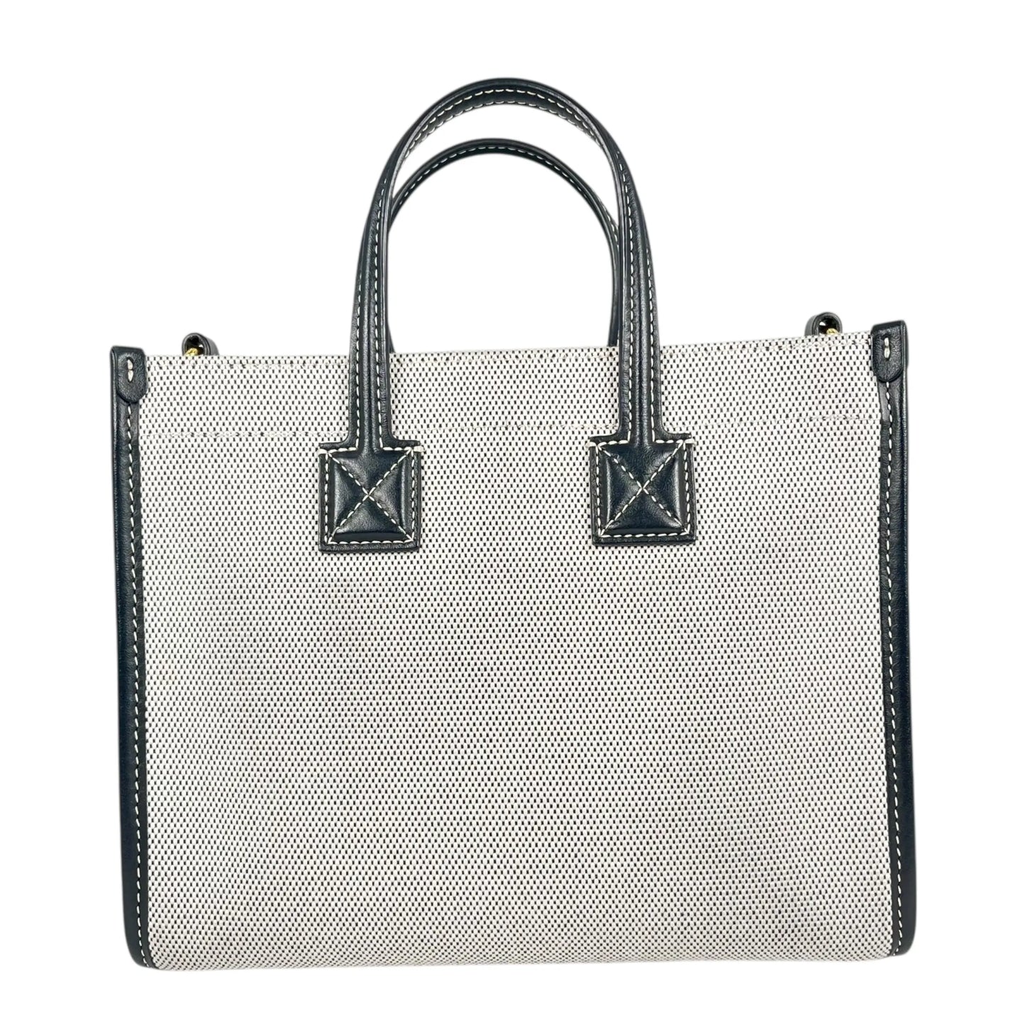 BURBERRY Mini Freya Tote Hand Bag Shoulder Bag - Black