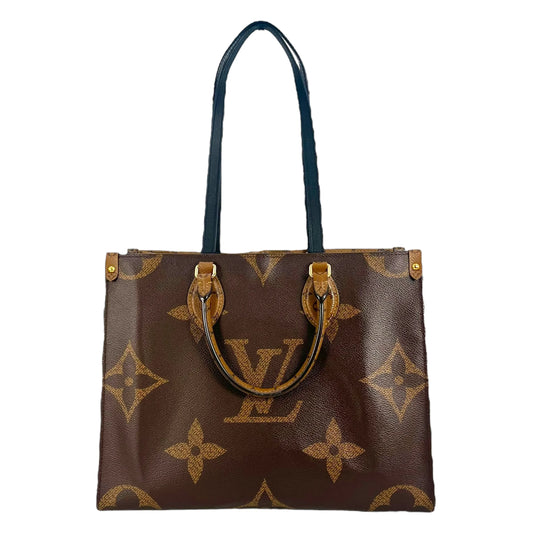Louis Vuitton On The Go PM Hand Bag Tote Bag - Brown - 33554