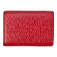 GUCCI GG Marmont Compact Wallet - Red