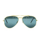 Ray-Ban Gold Frame Sunglasses - Gold - 34030