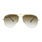 Ray-Ban Gold Frame Sunglasses - Brown - 34070