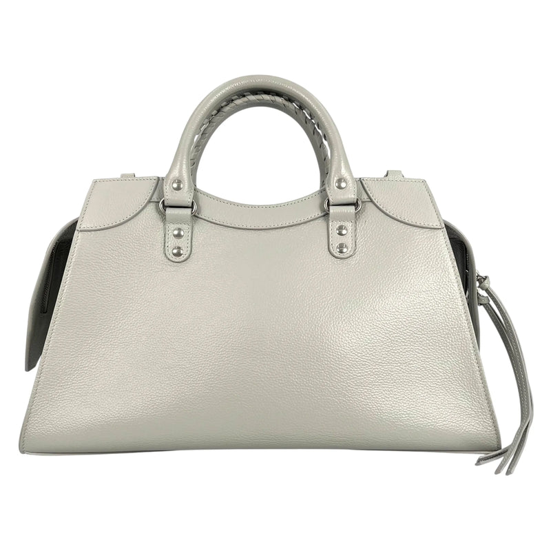 BALENCIAGA Neo Classic City Medium Top Handle Tote Bag Hand Bag - Gray