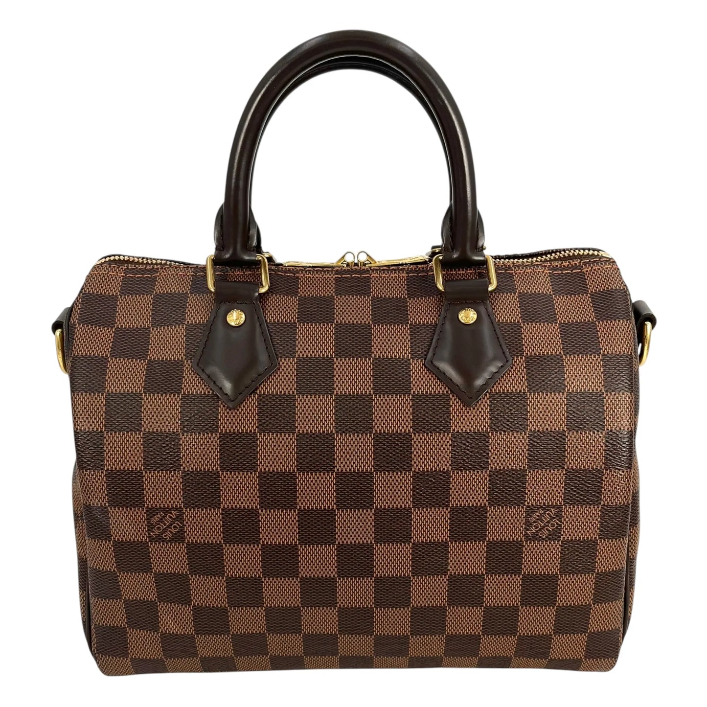 Louis Vuitton Damier Speedy 25 Bandouliere Hand Bag - Brown