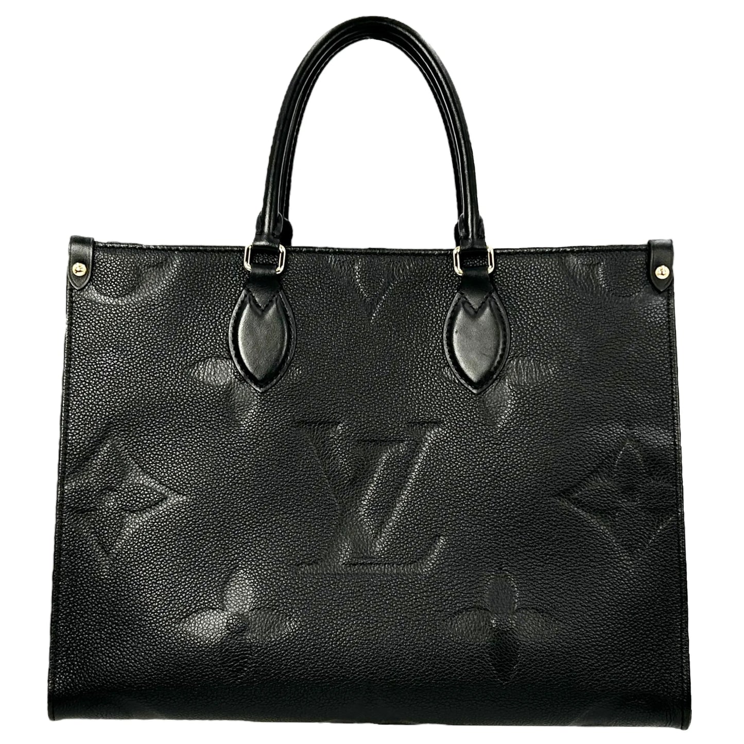 Louis Vuitton On The Go MM Hand Bag Tote Bag - Noir Black - 33901