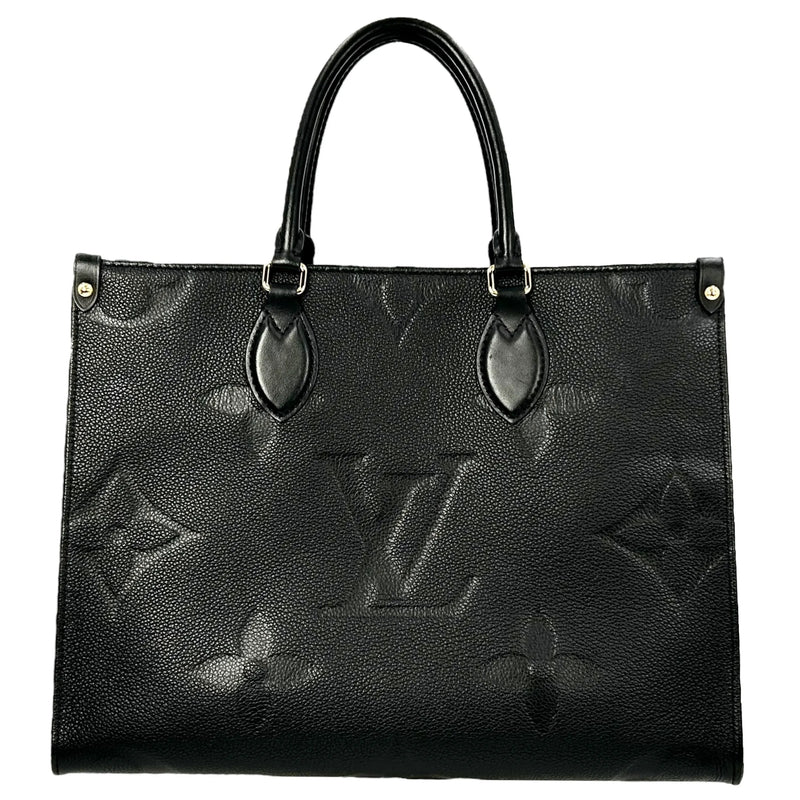 Louis Vuitton On The Go MM Hand Bag Tote Bag - Noir Black - 33901