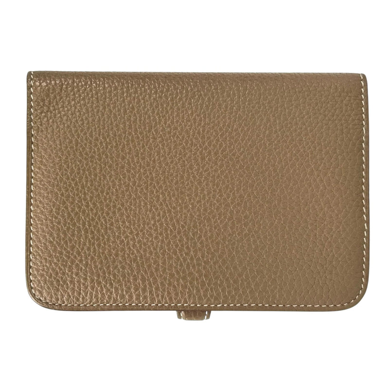 Hermes Dogon Togo Compact Wallet - Brown