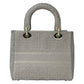 Christian Dior Lady Dior D Lite Hand Bag Shoulder Bag - Gray