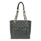 CHANEL PST Cain Tote Bag - Black