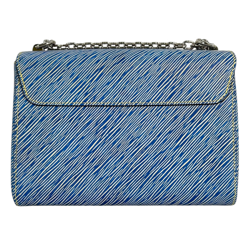 Louis Vuitton Twist MM Epi Leater Light Denim Shoulder Bag - Blue
