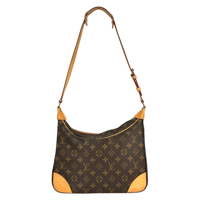 Louis Vuitton Boulogne PM Monogram Canvas Shoulder Bag  - Brown