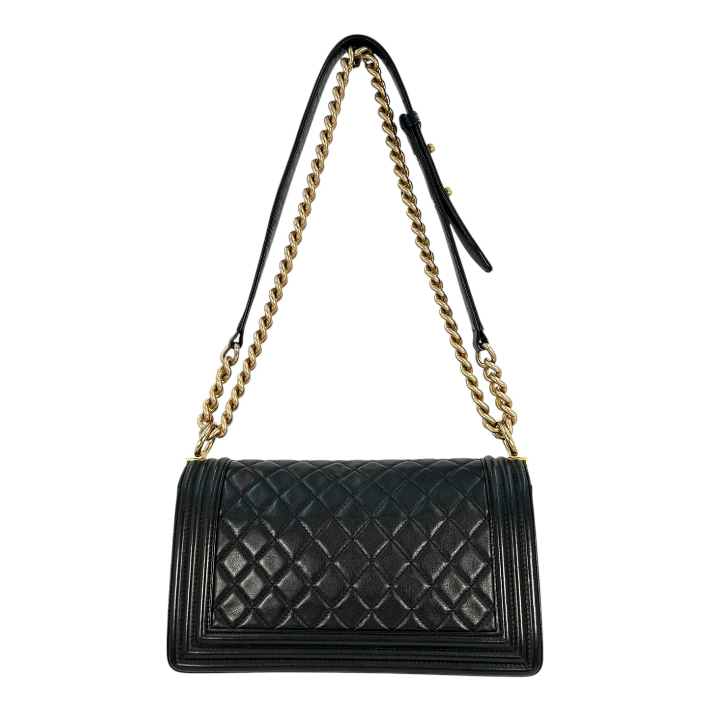 CHANEL Boy Chanel Hand Bag Shoulder Bag - Black