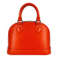 LOUIS VUITTON Alma BB Epi Leather Hand Bag Shoulder Bag - Orange