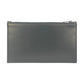 SAINT LAURENT Leather Pouch Long Wallet - Black