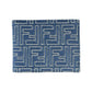 FENDI FF Denim Compact Wallet - Blue