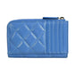 CHANEL Caviarskin Classic Zipped Coin Case - Blue