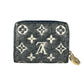 LOUIS VUITTON Portefeuille Lou Monogram Compact Wallet - Navy