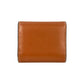 CELINE Triomphe Calfskin Small Compact Wallet - Brown 