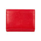 GUCCI GG Marmont Leather Trifold Compact Wallet - Red