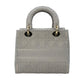 Christian Dior Lady Dior Handbag Shoulder Bag - Gray 