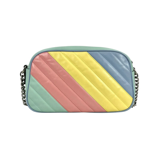 GUCCI GG Marmont Quilted Leather Chain Shoulder Bag - Multicolor 