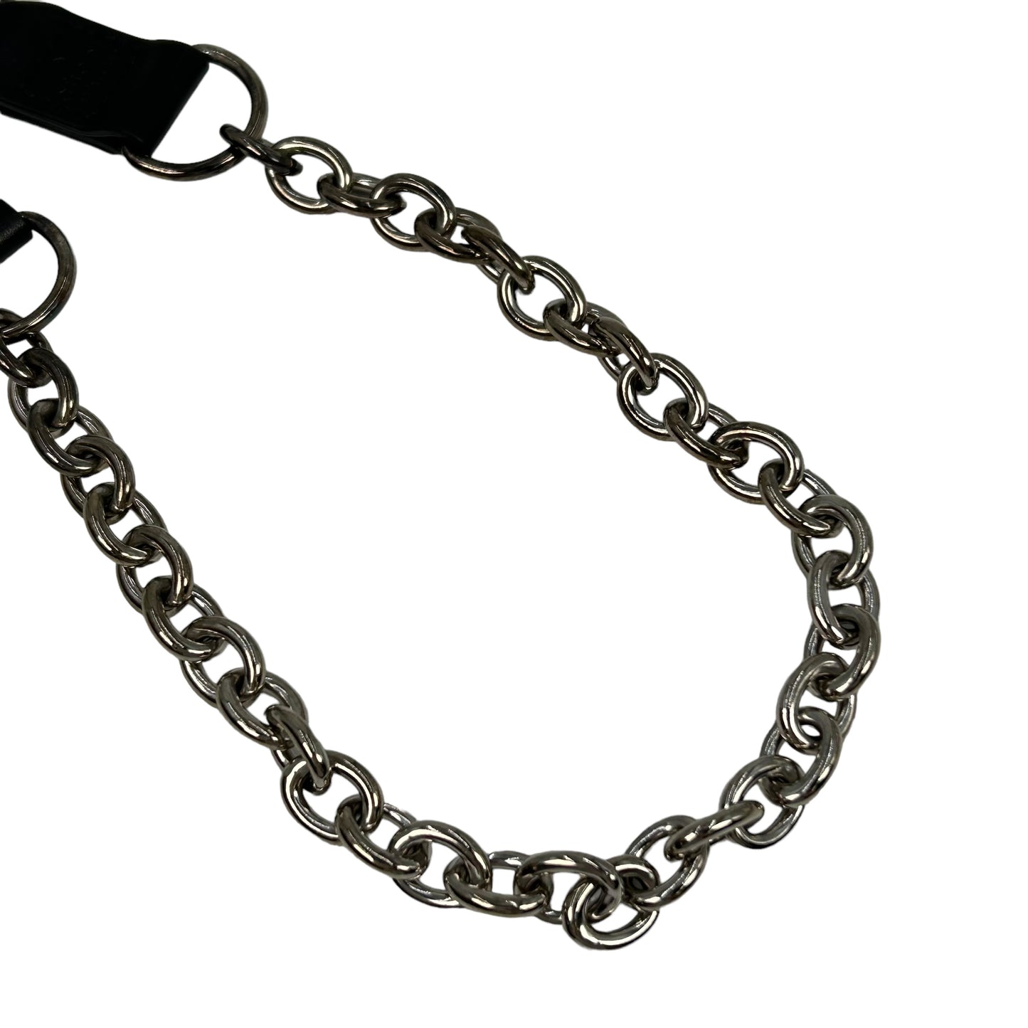 GUCCI Wallet Chain Leather Black