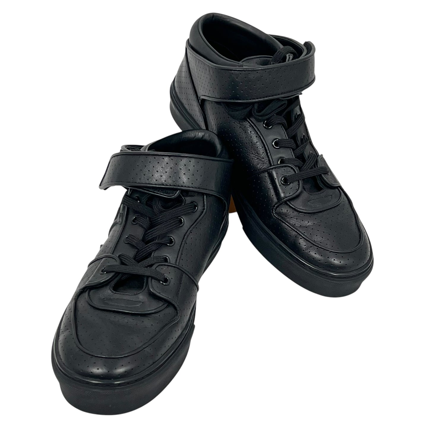 Louis Vuitton Black Leather Sneakers Men’s