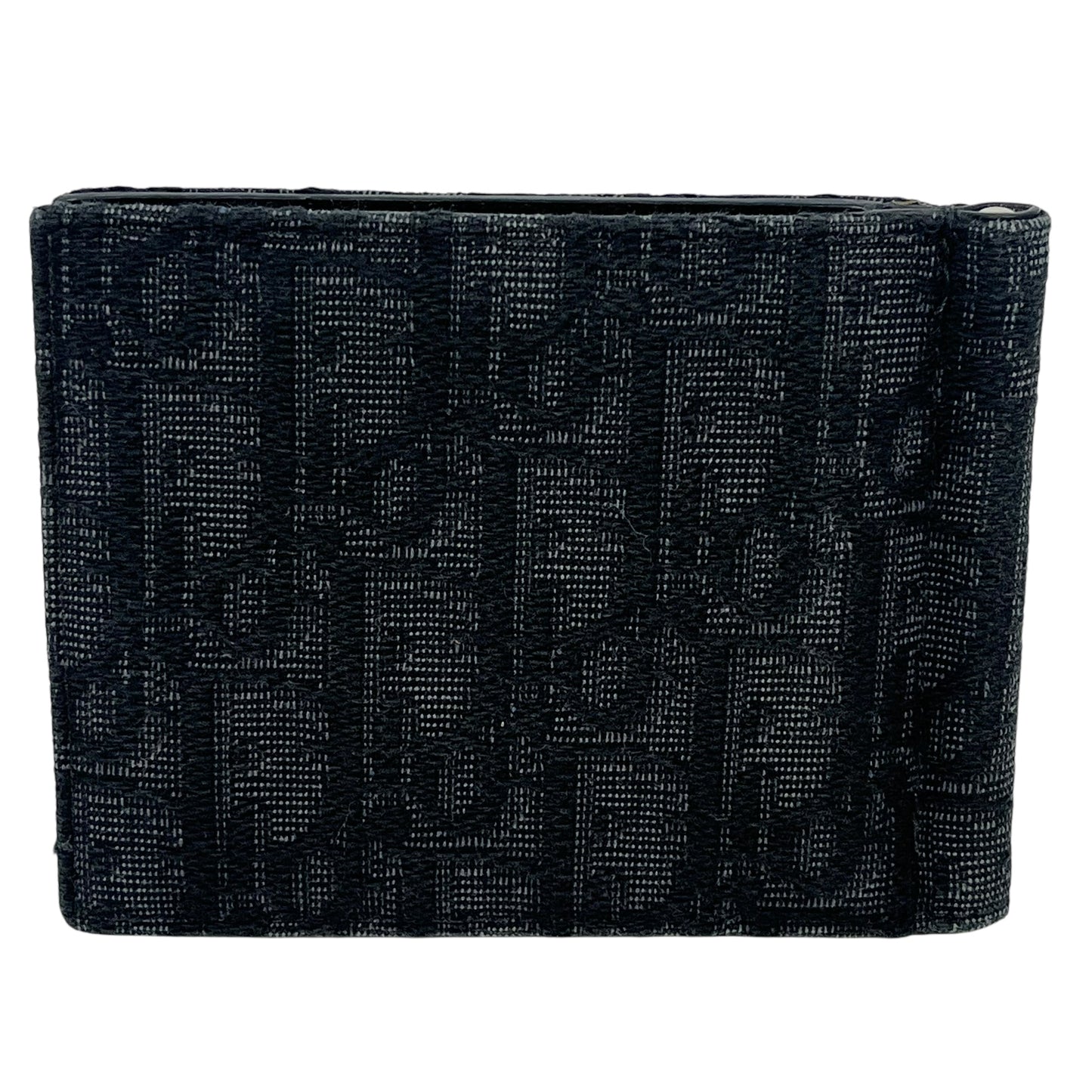 Dior Oblique Jacquard Compact Wallet