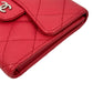 CHANEL Matelasse Caviar Skin Bi-fold wallet