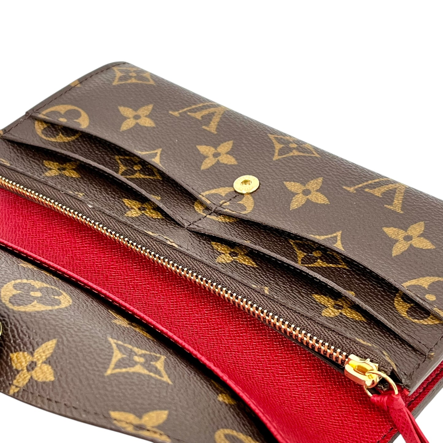 Louis Vuitton Portefeuile Emilie Monogram Canvas