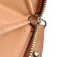 COACH Madison gathered leather zip around wallet