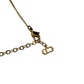 Dior Rhinestone Pendant Necklace