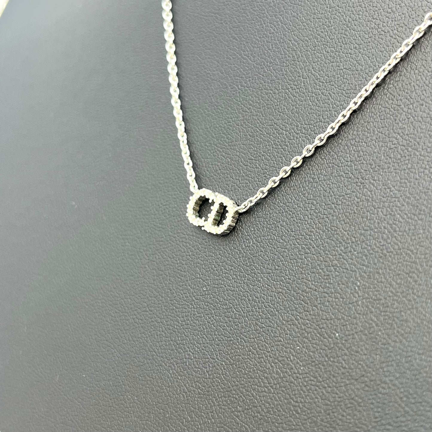 Dior Clair D Lune Necklace Metal and Crystal