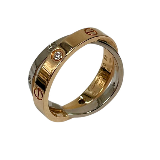 Cartier Be Love Ring K18PG/WG Jewelry