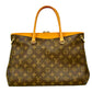 Louis Vuitton Monogram Pallas Safran 2way Hand Bag