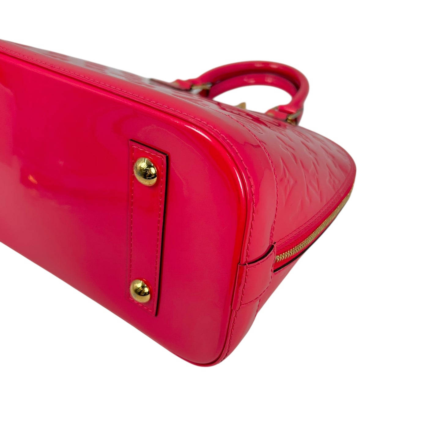 Louis Vuitton Vernis Alma PM Hand Bag - Pink