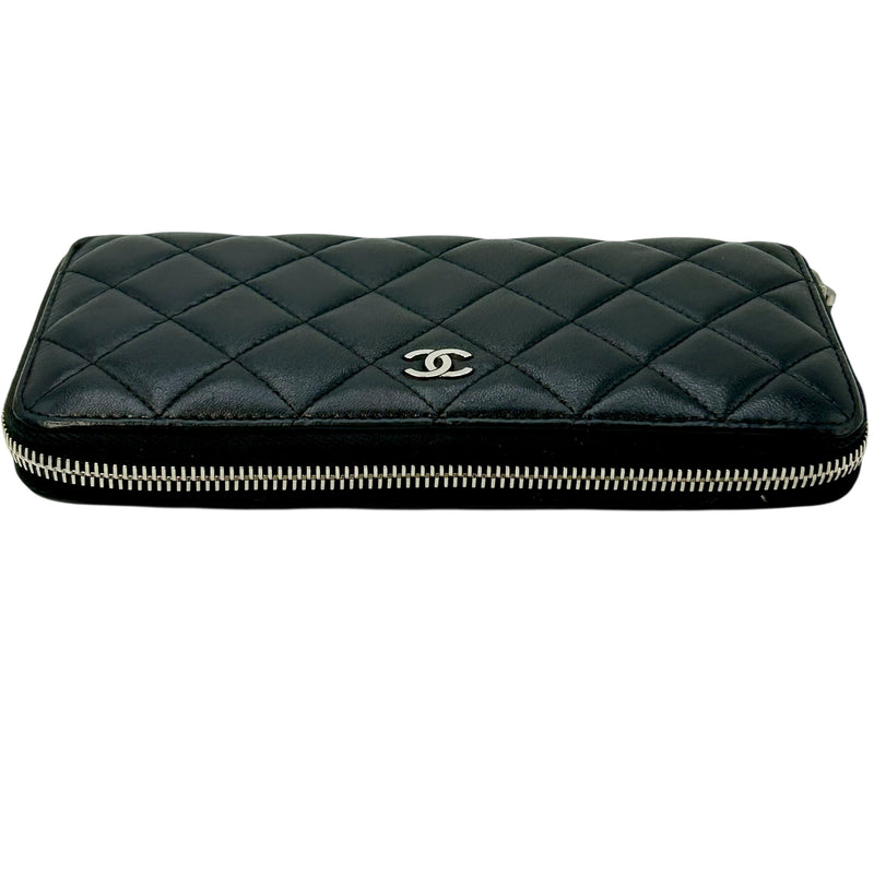 CHANEL Cambon Line Long Wallet - Black