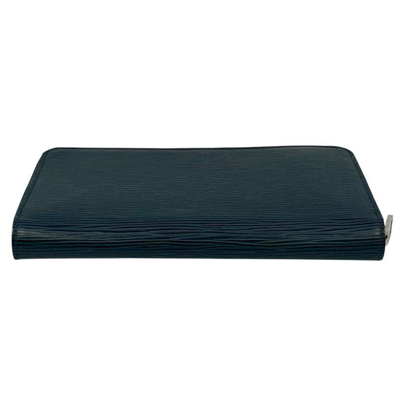 Louis Vuitton Epi Zippy Organizer Long Wallet - Black Blue