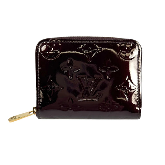 Louis Vuitton Vernis Zippy Coin Purse Compact Wallet