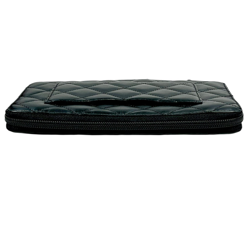 CHANEL CambonLine Long Wallet - Black