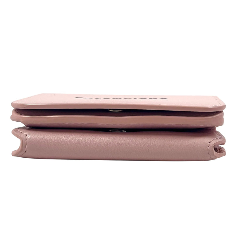 BALENCIAGA Mini Compact Wallet - Pink