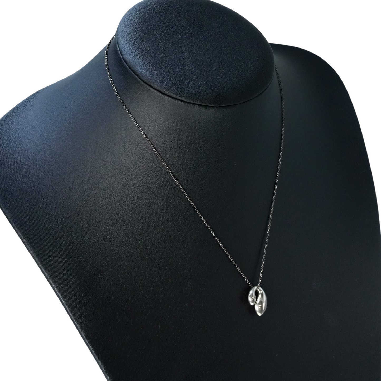 Tiffany Double Teardrop Pendant Necklace