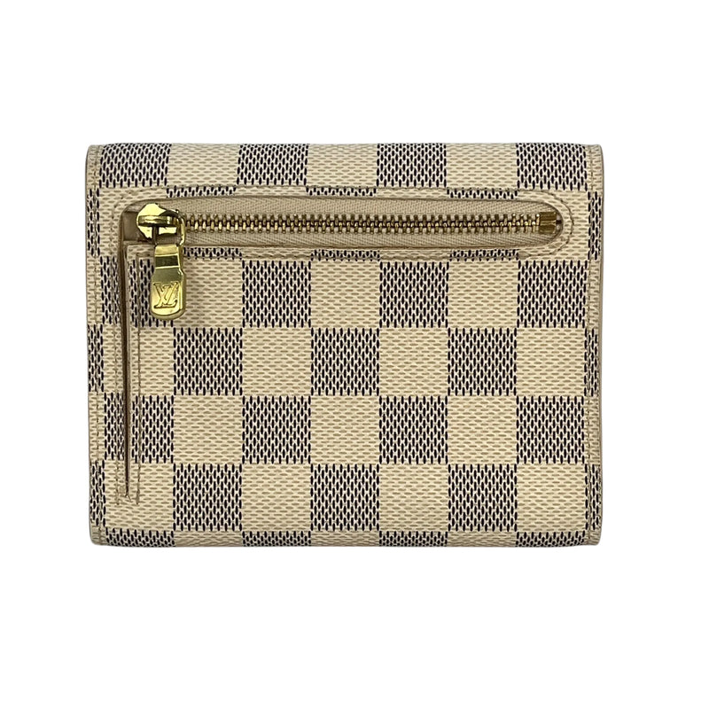 Louis Vuitton Damier Portefeuille Koala Compact Wallet - White