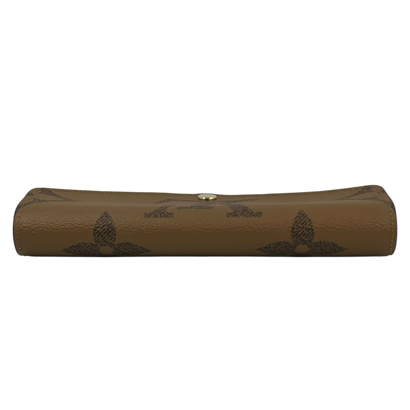 Louis Vuitton Monogram Giant Reverse Saleh Long Wallet - Brown