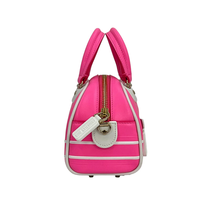 Dior Vibe Small Bowling Bag Handbag/Shoulder Bag - Pink 