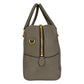 PRADA Vitello Leather Hand Bag - Gray