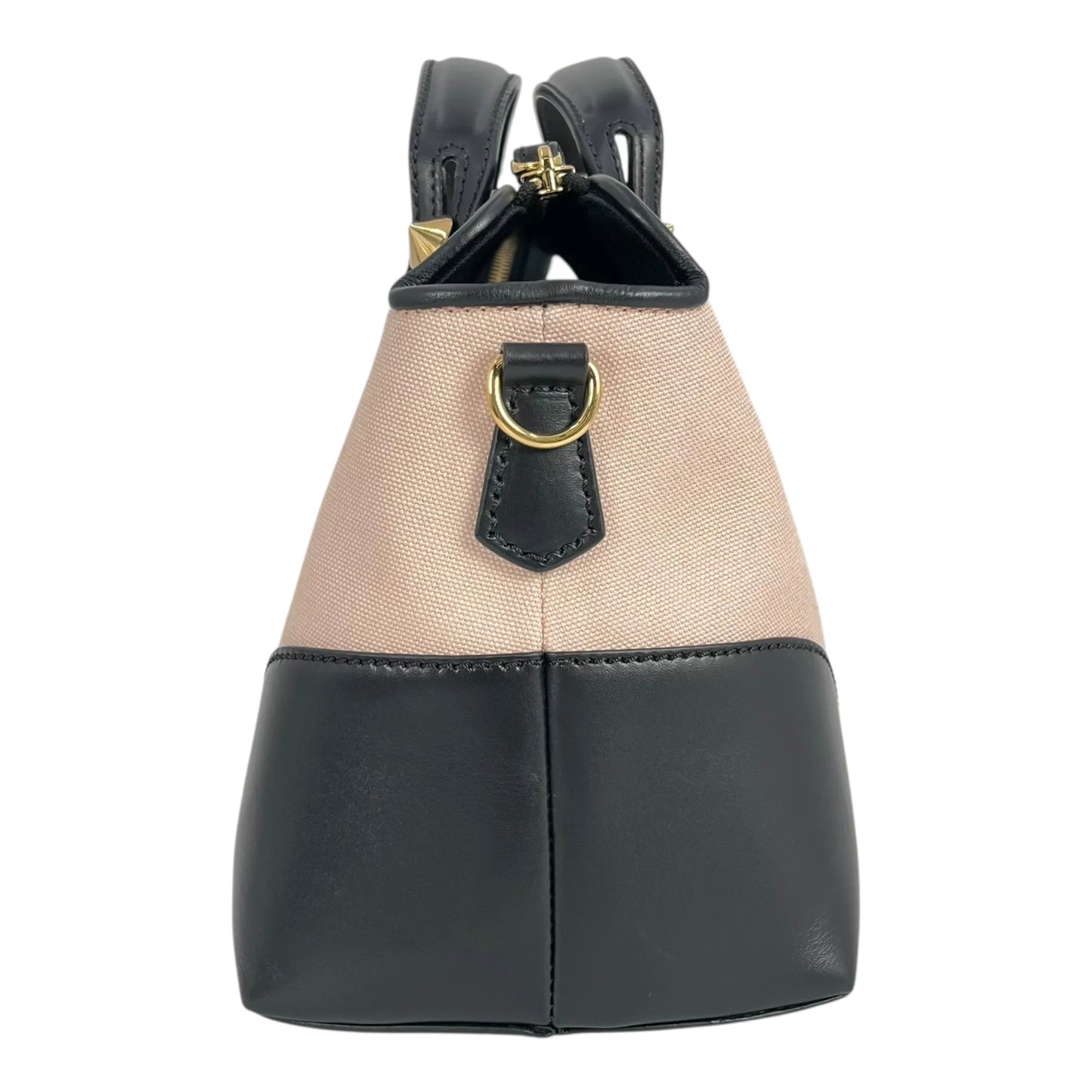 FENDI By The Way Medium Canvas × Leather Hand Bag - Pink