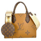 Louis Vuitton Gaint Monogram On The Go PM Hand Bag - Brown - M46373